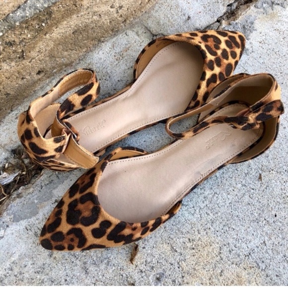 Shoes - Leopard Print Flats